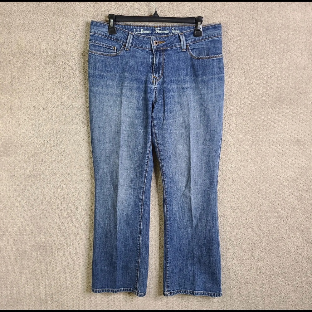 LL Bean Favorite Jeans 12 Petite